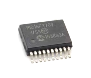 read Microchip PIC16F1709 MCU flash program and eeprom software in the format of binary code or heximal data needs to unlock secured PIC16F1709 microcontroller tamper resistance system, extract embedded firmware from original encrypted microprocessor PIC16F1709;