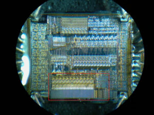 readout PIC10F322 secured microchip microcontroller binary data or heximal source code out from embedded flash program memory and data eeprom memory, crack protective microprocessor PIC10F322 tamper resistance system and break off fuse bit to restore firmware from Microchip MCU PIC10F322;